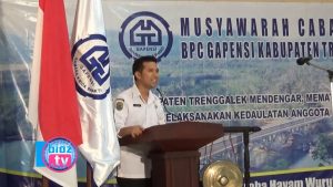 Buka Muscab Gapensi Trenggalek Ke 7, Emil Dardak Tekankan Profesionalisme Kerja