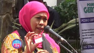 Gara Gara Gertak, Menteri Sosial RI Rela Lakukan Ini Di Trenggalek