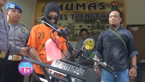 Nyidam Motor Trail, Soerang Kakek Nekat Curi Motor Di Hutan Tasikmadu Watulimo