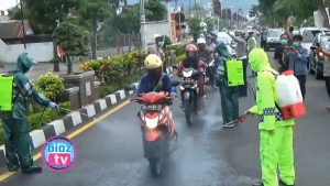 Sterilisasi Dari Perbatasan Trenggalek, Bupati Minta Ada Terowongan Desinfektan Di Pos Check Point