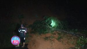 Longsor Lima Titik & Badan Jalan Amblas, Putus Akses Transportasi Utama Di Trenggalek