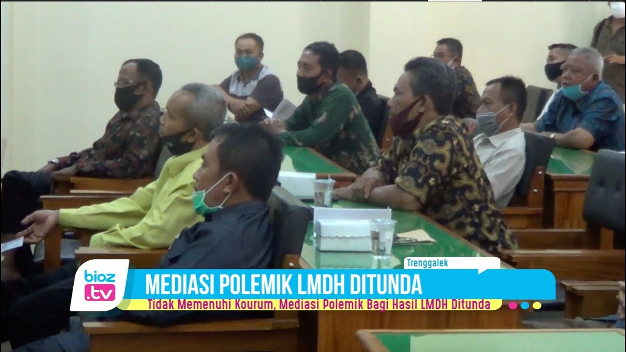 Tidak Memenuhi Kourum, Mediasi Polemik Bagi Hasil LMDH Di DPRD Trenggalek Tertunda