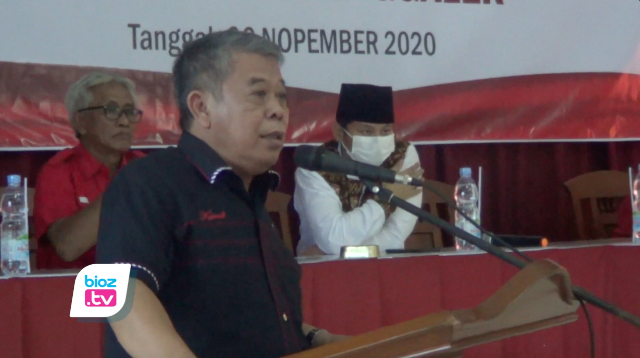 Monitoring perkembangan pemilu kepala daerah (Pilkada) Trenggalek tahun 2020, Ketua DPD PDI Perjuanagn Jawa Timur yakin jika pasangan calon bupati yang diusung PDIP akan menang. Karena kandidat yang dicalonkan merupakan kader pilihan yang disenangi masyarakat.