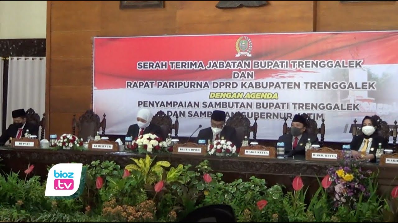 Pasangan bupati Trenggalek terpilih sudah resmi dilantik Gubernur Jawa Timur pada bebeerapa hari lalu, DPRD Trenggalek paripurnakan penyampaian sambutan bupati baru. Sesuai surat edaran kemendagri, sambutan itu berisi program dan visi misinya selama mengemban amanah sebagai Bupati dan Wakil Bupati.