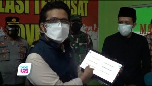 Angka kematian pasien Covid-19 di Kabupaten Trenggalek cukup tinggi, wakil Gubernur Jawa Timur crosscheck langsung proses penanganan di Kampung halamannya. Pasalnya, sesuai data yang dihimpun Kementerian Kesehatan, angka kematian di Trenggalek masuk level 4, sedangkan kasus konfimasi pada level 2.