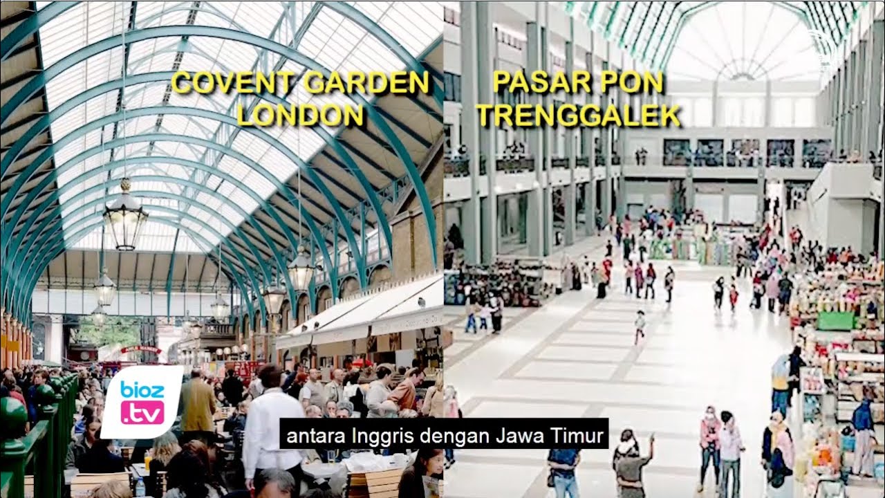 Pasca diresmikan Presiden Jokowi beberapa hari lalu, bangunan baru Pasar Pon Trenggalek langsung diapresiasi duta besar (Dubes) Inggris untuk Indonesia. Dubes Inggris mengaku senang karena desain bangunan Pasar Pon terinspirasi dari dua icon di London. Yaitu Royal Opera House dan Convert Garden Market.