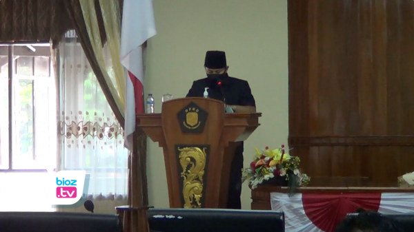 Sampaikan LKPJ 2021, Bupati Trenggalek Akui Dampak Pandemi Sejumlah Target Belum Terpenuhi