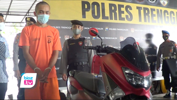 Gelapkan N-Max Warga Kampak Trenggalek, Pemuda Asal Banten Trencam 4 Tahun Penjara