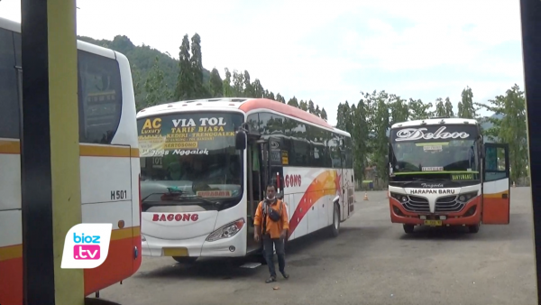 H-3 Lebaran 1443 H, Kondisi Pemudik di Terminal Bus Trenggalek Masih Lenggang