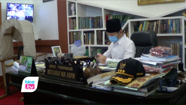 Presiden Jokowi Longgarkan Penggunaan Masker, Bupati Trenggalek Turut Bereaksi ?