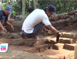 Ditemukan Sejak 2018, Struktur Bangunan Kuno Di Gondang Trenggalek Mulai Diekskavasi BPCB