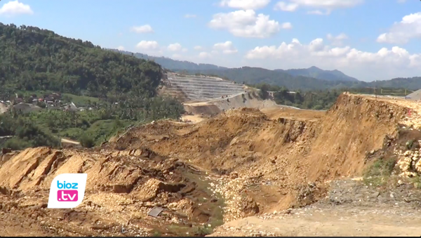 Masih Proses Pembangunan, Proyek Strategis Nasional Area Bendungan Bagong Trenggalek Longsor