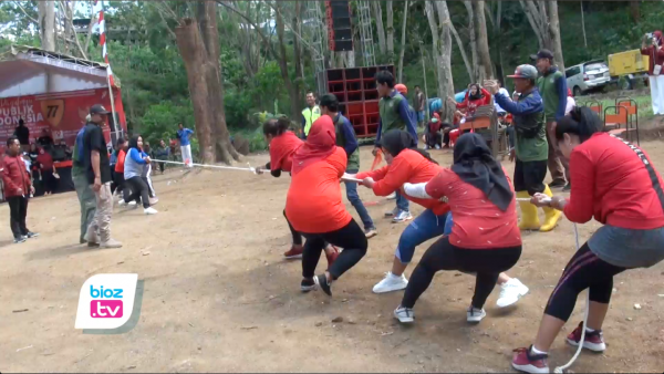 Semangat Kemerdekaan, Rintisan Wisata HuperPark Trenggalek Jadi Ajang Ekspresi Pemuda