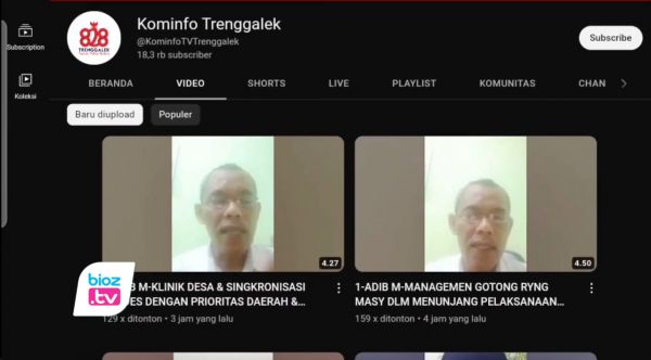 Video ASN Idol Sudah Tayang, Ratusan ASN Trenggalek Mulai Berburu Like & Coment Demi Karir ?