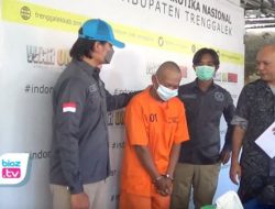 Terciduk BNN Edarkan Sabu Dari Madura, Seorang Nelayan di Trenggalek Terancam 20 Tahun Penjara