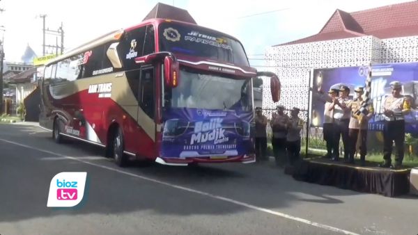 Minim Pendaftar, Balik Mudik Gratis Bareng Polres Trenggalek Hanya Berangkatkan 1 Bus
