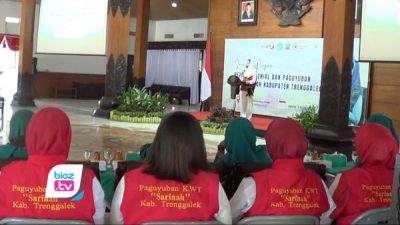 Sinkronkan Program, KWT Sarinah Trenggalek Akan Kolaborasi Dengan Kementerian