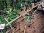 Bencana Longsor di Trenggalek Gerus Jalan Poros Utama Munjungan-Panggul Nyaris Putus