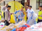 Lebaran Ketupat, Polres Trenggalek Panen Ratusan Balon Udara Ukuran Kecil Hingga Jumbo
