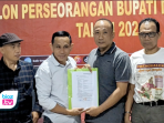 Cahyo Handriadi dan Suripto. Pasangan Bakal Calon Independent Pilkada 2024 di Trenggalek