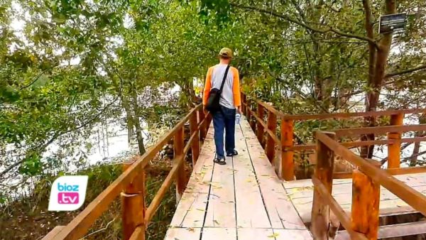 Destinasi Wisata Pulau Semut, Kelurahan Limbungan, Kecamatan Rumbai Timur, Kota Pekanbaru.