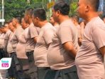 Kegendutan, 60 Anggota Polres Trenggalek DIwajibkan Diet Hingga Berat badan Hingga Ideal