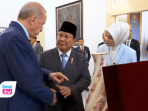 Presiden Prabowo menyerahkan dua benda bernilai sejarah dan budaya tinggi kepada Presiden Erdoğan