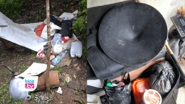 Peralatan Untuk Mencari Emas yang DIbawa 4 Pendatang di Desa Sumberbening