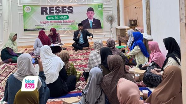 Anggota DPRD Trenggalek dari Fraksi PKB, M Hadi, kembali turun langsung menyapa masyarakat dalam agenda reses Masa Sidang III Tahun 2024-2025