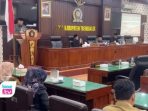Dari enam fraksi, hanya Fraksi PDI Perjuangan yang membacakan pandangan umumnya secara langsung.