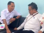 Kepala Kantor Pertanahan Kabupaten Trenggalek, Heru Setiyono (Kanan)