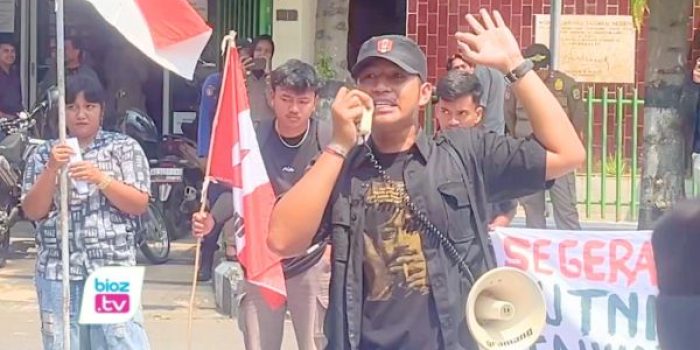 GMNI Trenggalek menolak kunjungan Wapres Gibran Rakabuming Raka
