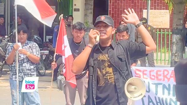 GMNI Trenggalek menolak kunjungan Wapres Gibran Rakabuming Raka