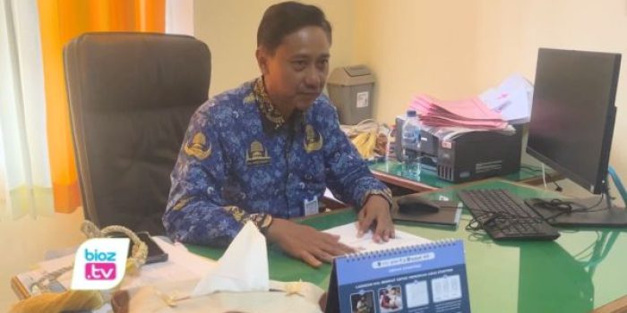 Pelaksana Tugas (Plt) Kepala Dinas Kesehatan PPKB Trenggalek, Andiek Muarifin
