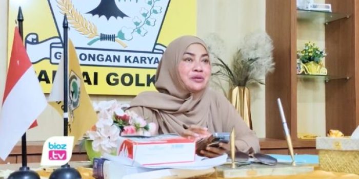 Ketua DPD Partai Golkar Trenggalek, Arik Sri Wahyuni