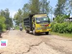 Kerusakan parah jalan Trenggalek menuju Bendungan kembali dikeluhkan warga