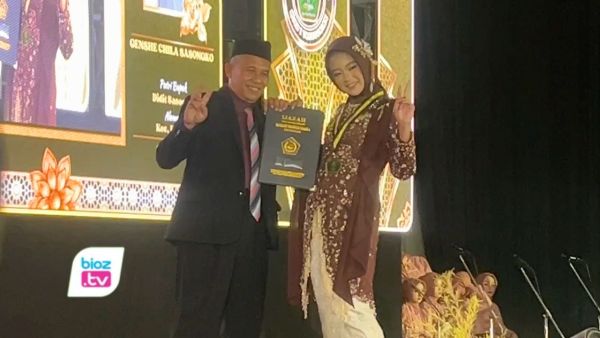 Ghense Chila Sasongko membuktikan bahwa kerja keras tidak pernah mengkhianati hasil.