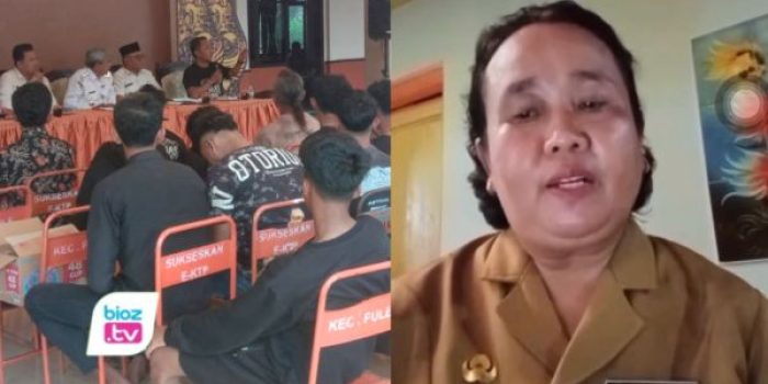 Eks Camat Pule, Dwi Ratna Widyawati, mengaku sempat mengalihkan dana PBB sekitar seratus jutaan