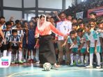 Anggota DPR RI Novita Hardini menggelar UPRINTIS Futsal League 2026 di Trenggalek