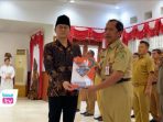 Bupati Trenggalek melantik Kepala BPBD Stefanus Triadi Atmono sebagai Pj Sekda