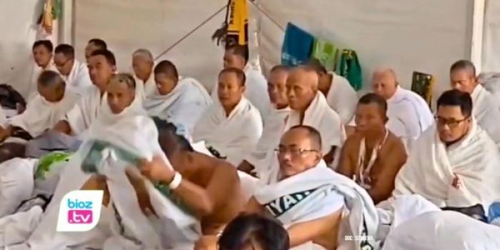 Cuaca ekstrem hingga 45 derajat Celsius di Makkah memicu batuk, pilek (ISPA), dan dehidrasi pada jamaah haji