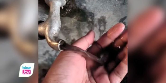 Video air keran berwarna hitam viral di Trenggalek dan memicu kepanikan warga