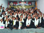 PSHT Cabang Trenggalek mengesahkan 61 warga baru pada malam 1 Suro 2026 di Tugu