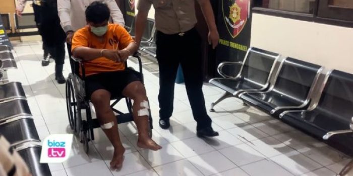 Polisi menembak kaki residivis jambret kambuhan yang tega mengincar lansia dan bocah TK