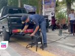 Tiga kendaraan dinas pelat merah melampaui ambang batas gas buang.