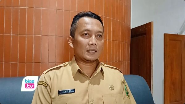 Pelaksana Tugas (Plt) Kepala Disparbud Trenggalek, Tony Widianto,