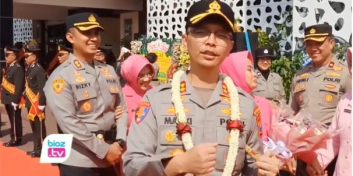 AKBP Rizky Tri Putra resmi menjabat Kapolres Trenggalek menggantikan AKBP Ridwan Maliki