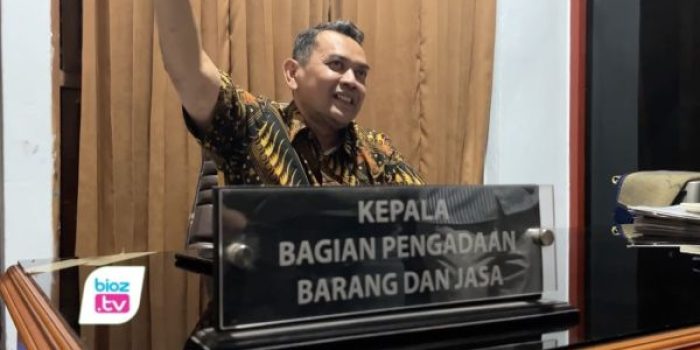 Kepala Unit Kerja Pengadaan Barang dan Jasa atau UKPBJ Setda Trenggalek, Suprihadi