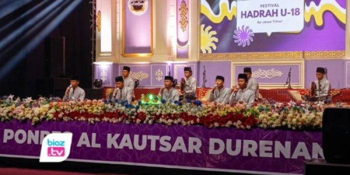 Festival Selawat U-18 Al-Kautsar Trenggalek mempertemukan 40 grup banjari dan habsyi se-Jawa Timur