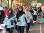IKPI Kediri sukses menggelar Jalan Sehat Serentak 2026 di Simpang Lima Gumul